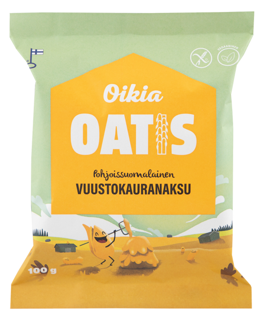 Oatis Vegan Cheese Snack (100g)